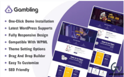 Casino and Gambling WordPress Theme