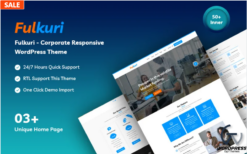 Fulkuri - Corporate Business WordPress Theme