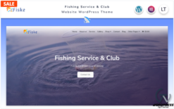 Fiske - Fishing Service & Club Elementor WordPress Theme