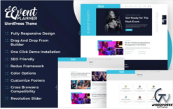 Event Planner and Organizer WordPress Theme