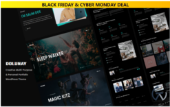 Dolunay - Creative Multi-Purpose & Personal Portfolio WordPress Theme