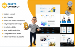 Crypto Currency WordPress Theme