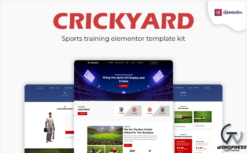 Crickyard - Sport Club Elementor WordPress theme