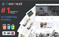 Cooheat - Air Conditioning and Heating WordPress Theme