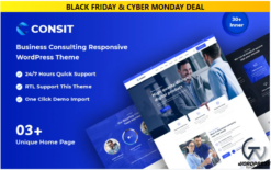 Consit - Business Consulting Responsive WordPress Theme