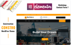 Constro - Construction WordPress Elementor Theme