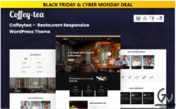 Coffeytea - Restaurant Responsive WordPress Theme