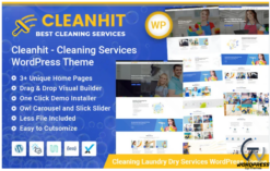 Cleanhit - Dry Cleaning Laundry Service WordPress Theme