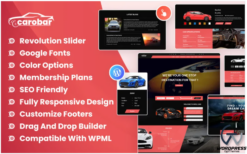Carobar - Car Dealer WordPress Theme