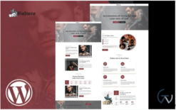 Caftato Tatoo Artist WordPress Theme