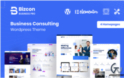 Bizcon - Business Consulting WordPress Theme