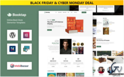 Booktap - Publishing House & Book Store WordPress theme