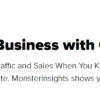 MonsterInsights Pro Google Analytics Premium