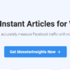 MonsterInsights Facebook Instant Articles Addon 1.2.1 2 MonsterInsights Facebook Instant Articles Addon