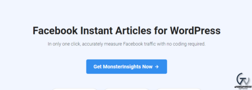 MonsterInsights Facebook Instant Articles Addon