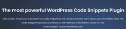 WPCodeBox – Add Code Snippets to WordPress 1.1.1