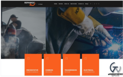 Repairoz - Car Repair Elementor WordPress Landing Page Template