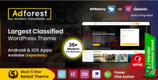 AdForest %E2%80%93 Classified Ads WordPress Theme