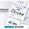Fireart - Creative Agency Elementor Template Kit 2 5. 15