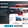 Dustrium - Industrial & Manufacturing Elementor Pro Template Kit 3 6. 12