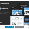 Construe - Construction Company Elementor Template Kit 3 20. 13