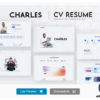 Charles - CV Resume Elementor Template Kit 3 7. 12