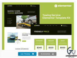 Ankak - Towing Services Elementor Pro Template Kit