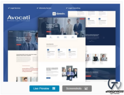 Avocati - Law Firm & Attorney Elementor Template Kit