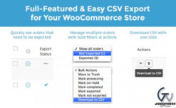 WooCommerce Order Customer CSV Export 5.5.2