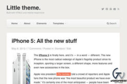 Theme Junkie Little WordPress Theme 1.0.5