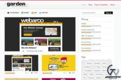 Theme Junkie Garden WordPress Theme 1.0.3