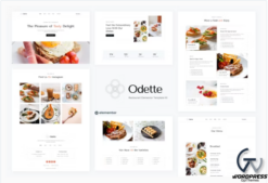 Odette - Restaurant Elementor Template Kit
