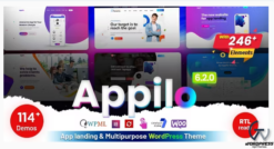 Appilo - App Landing Page WordPress Theme 6.2.0