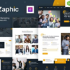Zaphic SEO Digital Marketing Agency Elementor Template Kit