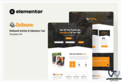 Outbone - Outbond Activity & Adventure Tour Elementor Template Kit