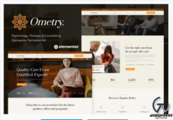 Ometry - Psychology Therapy & Counseling Elementor Template Kit