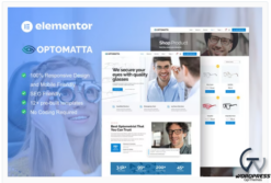 Optomatta - Optician & Optical Store Elementor Pro Template Kit