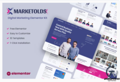 Marketolds - Digital Marketing Elementor Template Kit