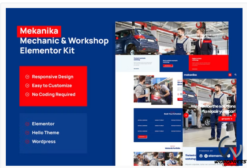 Mekanika - Mechanic and Workshop Company Template Kit
