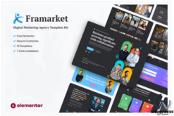 Framarket - Digital Marketing Elementor Template Kit