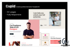 Cupid- Creative Portfolio Elementor Template Kit
