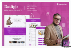 Dadigo - Digital Agency Elementor Template Kit