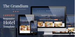 Grandium - Responsive Hotel WordPress Theme