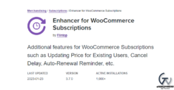 Enhancer for WooCommerce Subscriptions 3.8.0