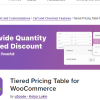 Tiered Pricing Table for WooCommerce