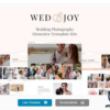 Wedjoy - Wedding Photography Elementor Template Kit 2 24. 7