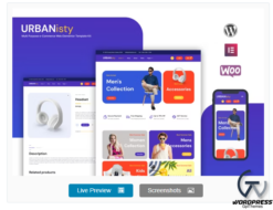 Urbanisty - A Multi-purpose eCommerce Elementor Template Kit