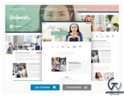 Unleash - Life Coach Elementor Template Kit