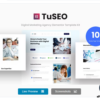 TuSEO - Digital Marketing Agency Elementor Template Kit 2 8 8