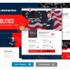 Politics - Political Candidate Leader Elementor Template Kit 3 13 13
